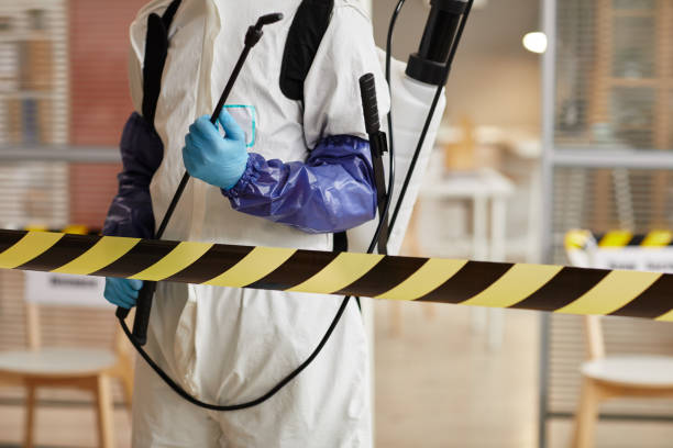 Professional Blood Cleanup technician working in Modesto, CA